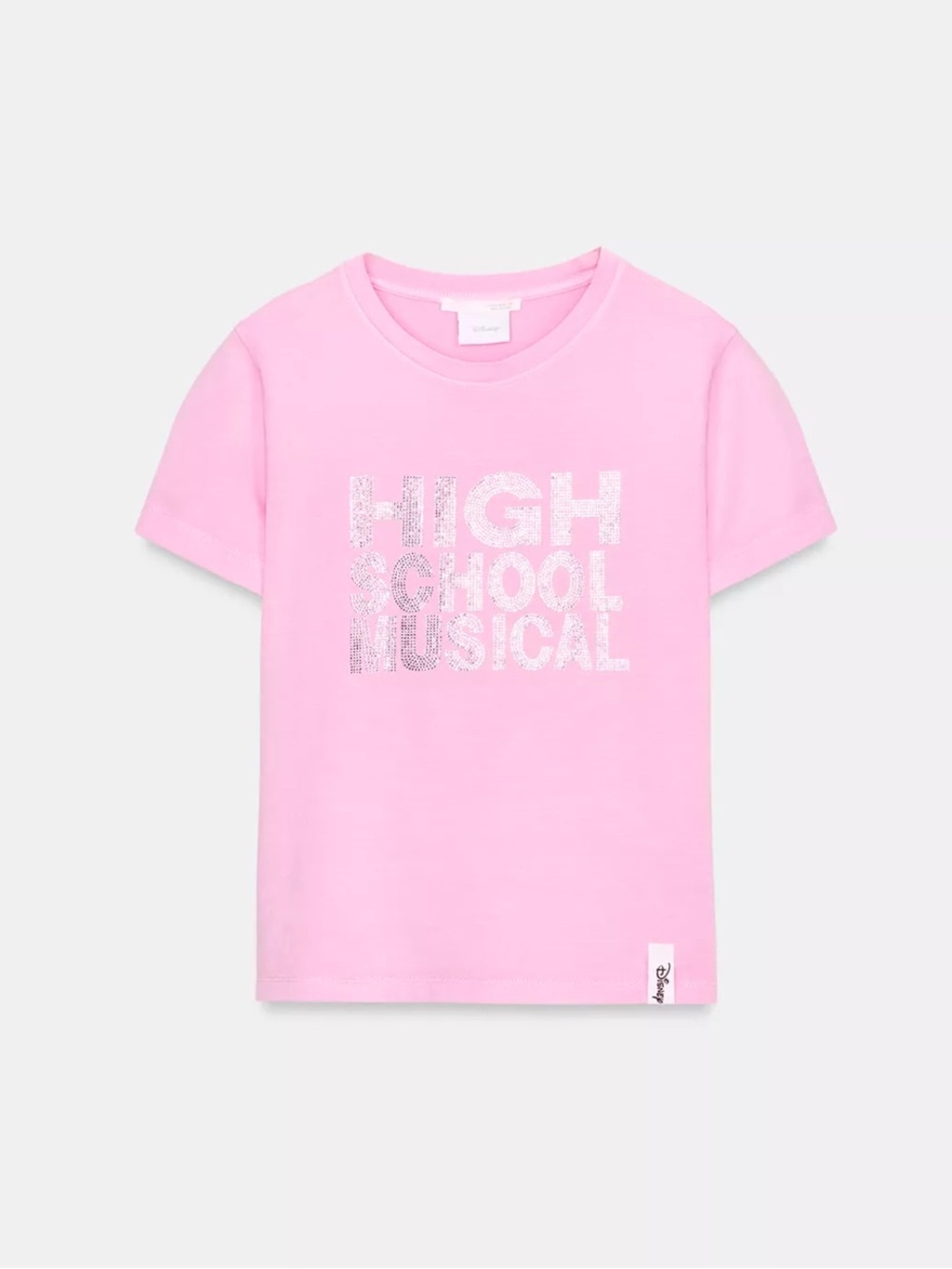 Zara Pink Graphic 'High School Musical' Short Sleeve Tee